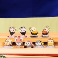 吉伊卡哇壽司 立牌 