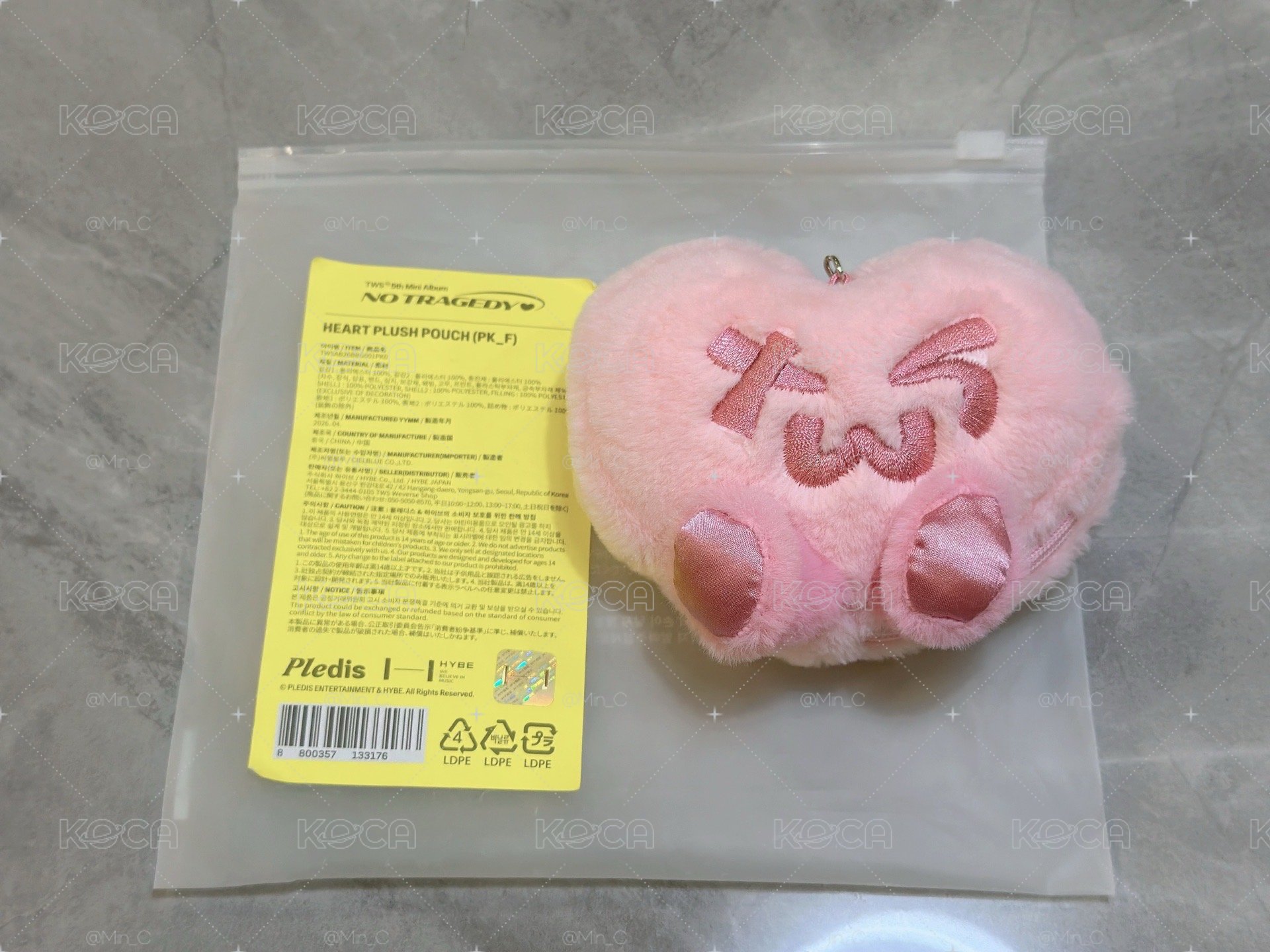 TWS 快閃店 大愛心 零錢包