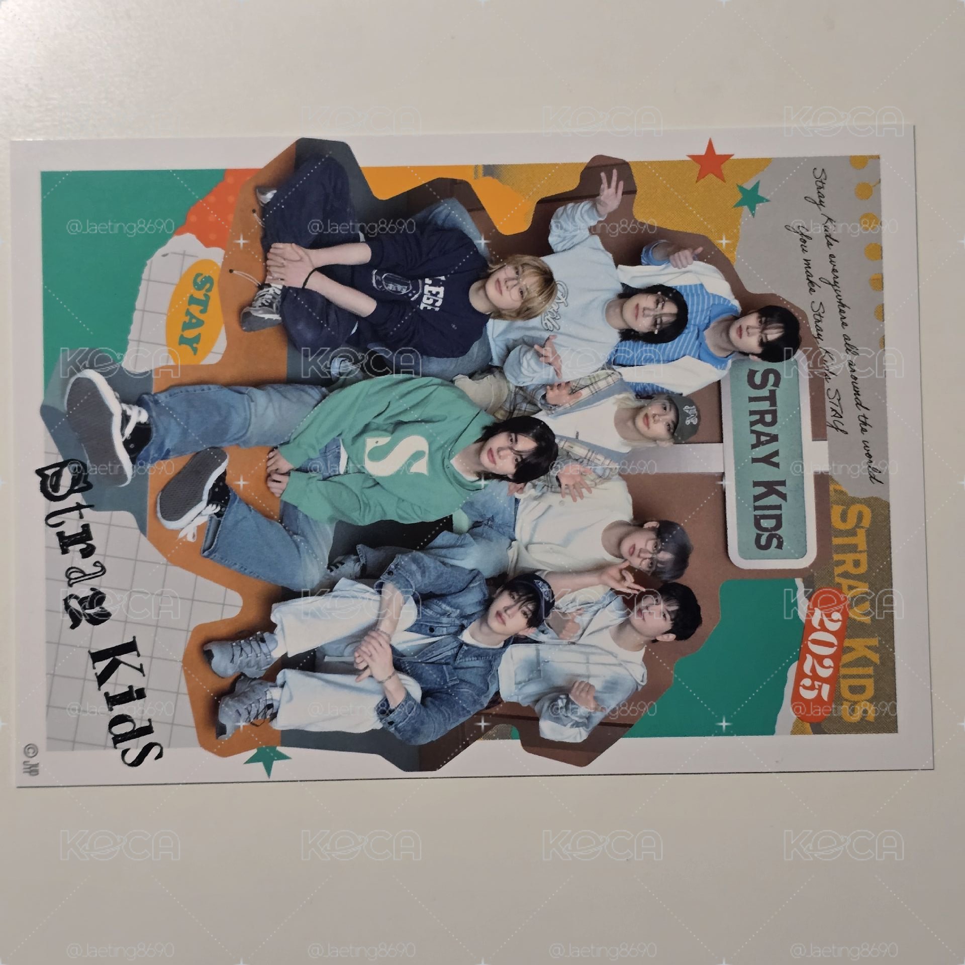 Stray Kids 日本FC 付費會員專屬聖誕賀卡2024年款