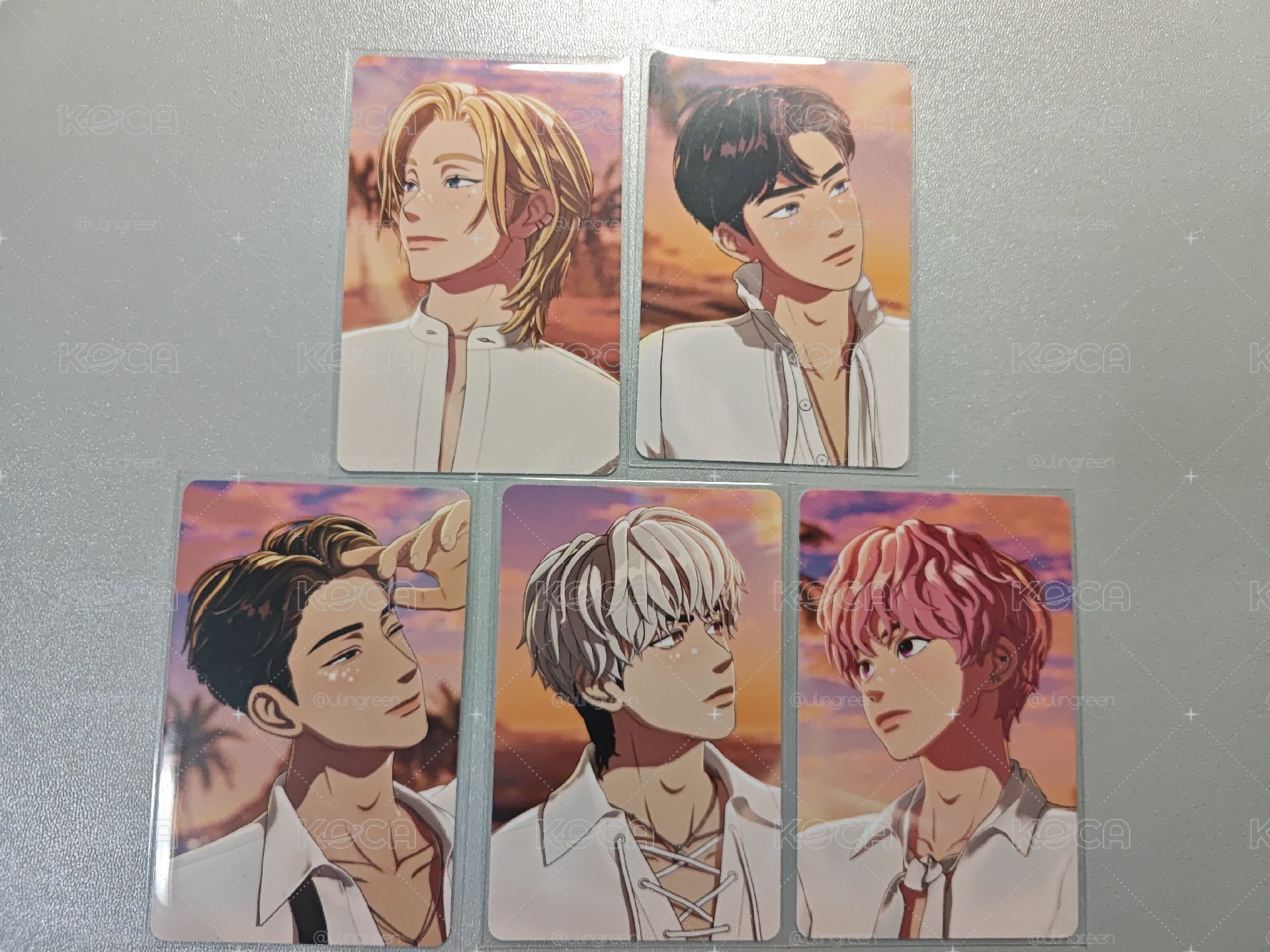 PLAVE🌈論中話問3小卡一套