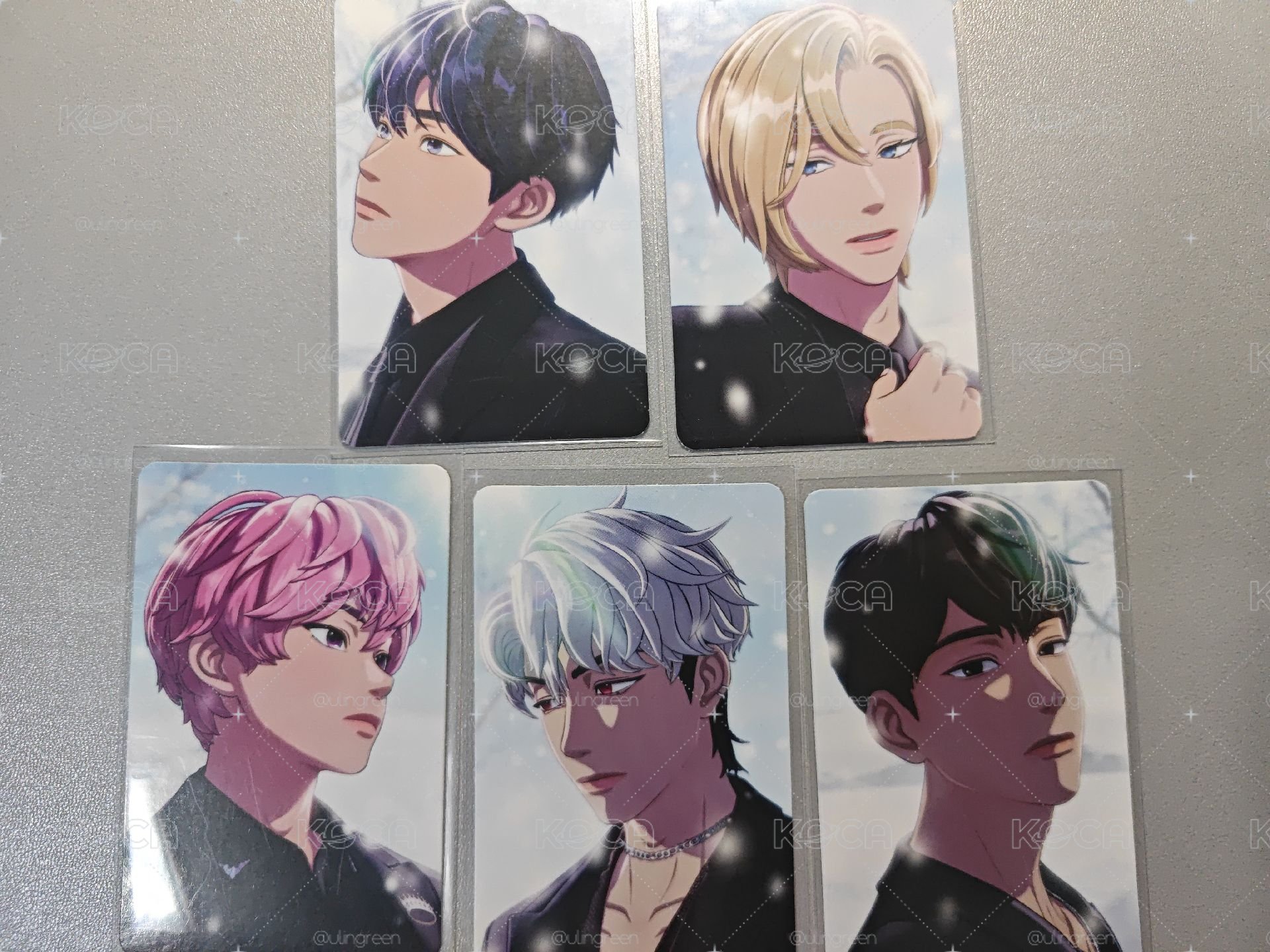PLAVE🌈論中話問2小卡一套