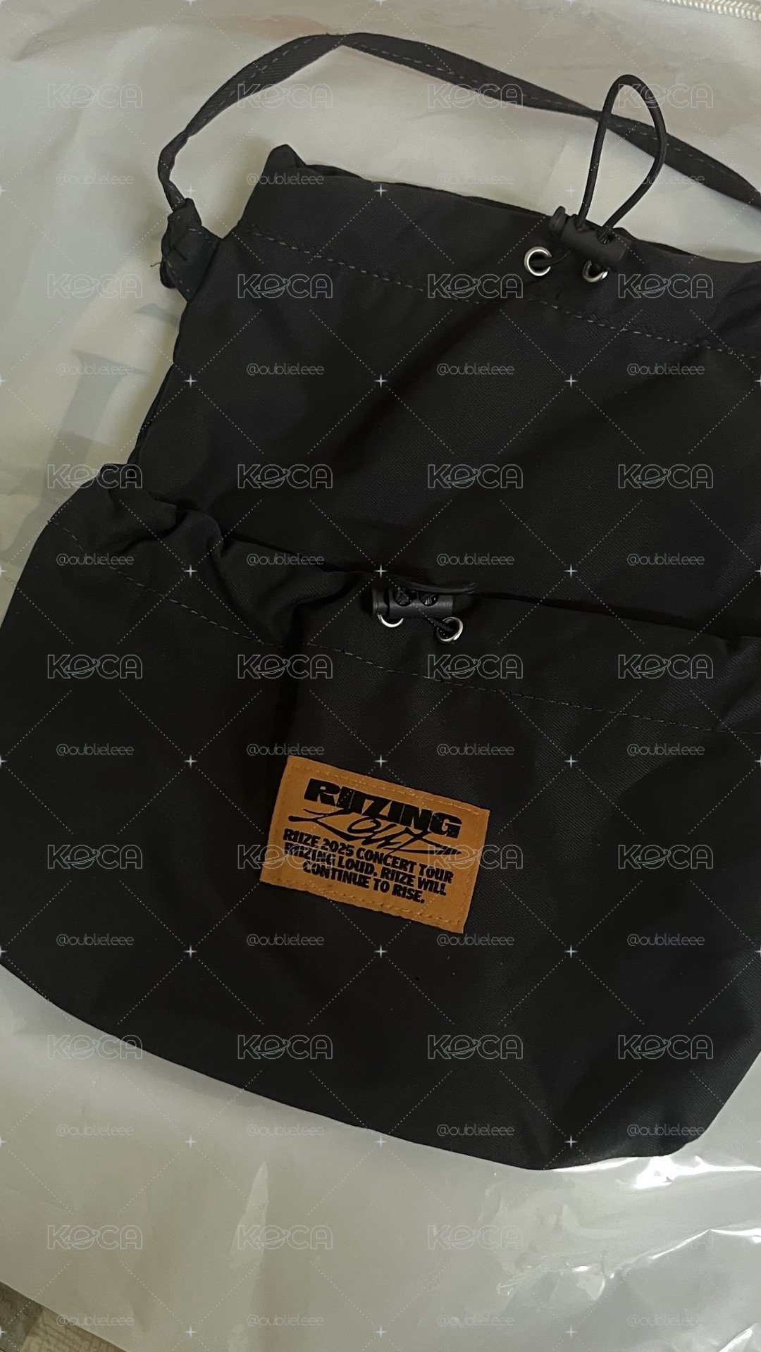 RIIZE 2025 CONCERT TOUR [RIIZING LOUD] CROSS BAG SET 束口斜挎包