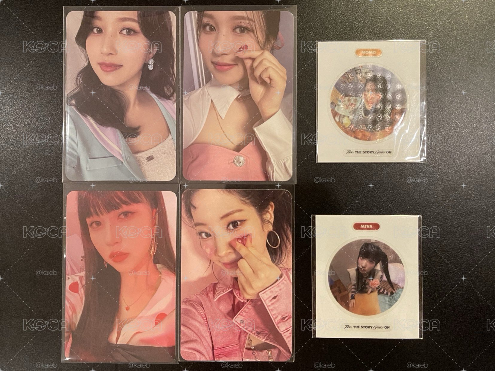 Twice 小卡、貼紙