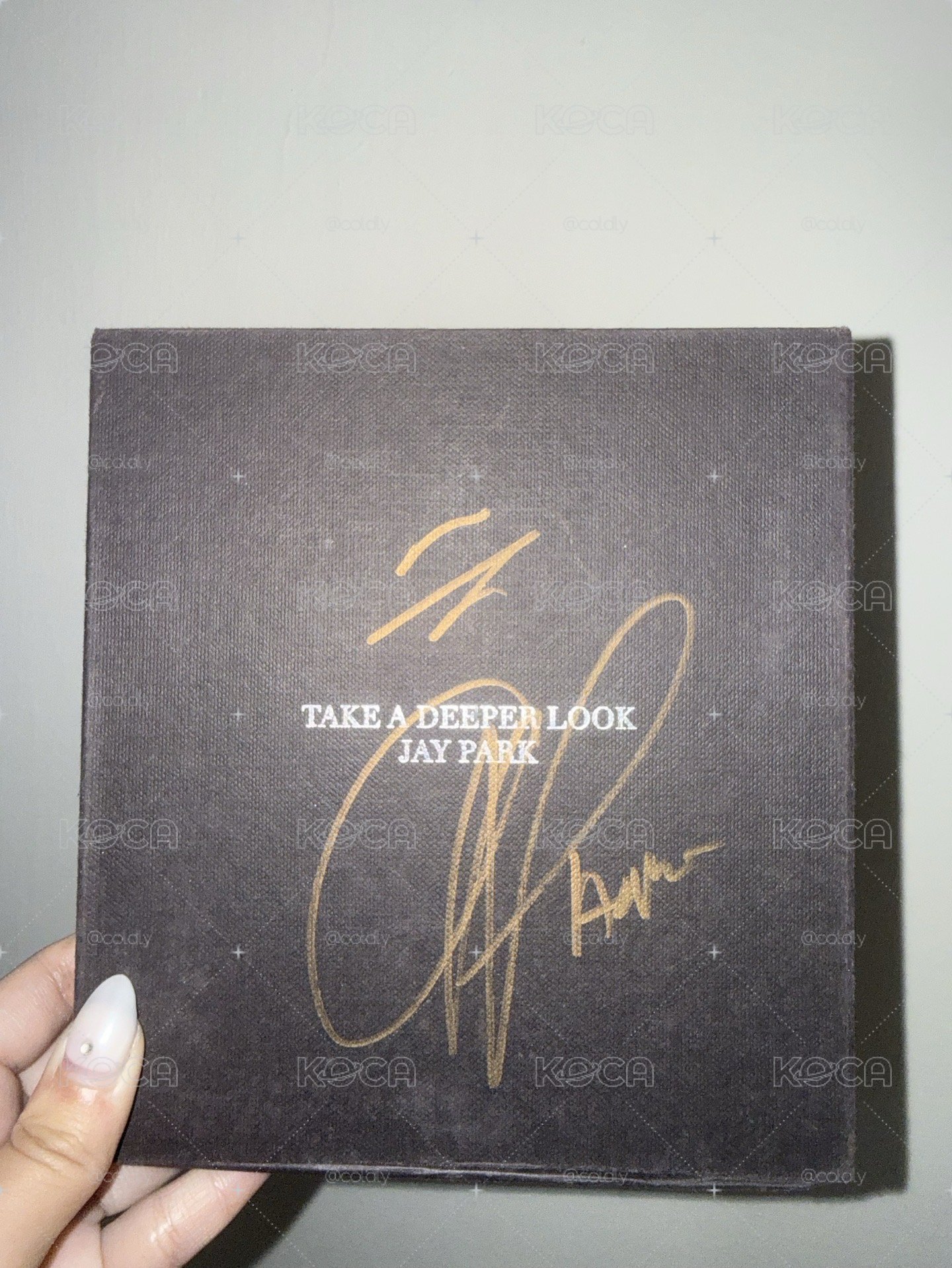 Jay park絕版親簽