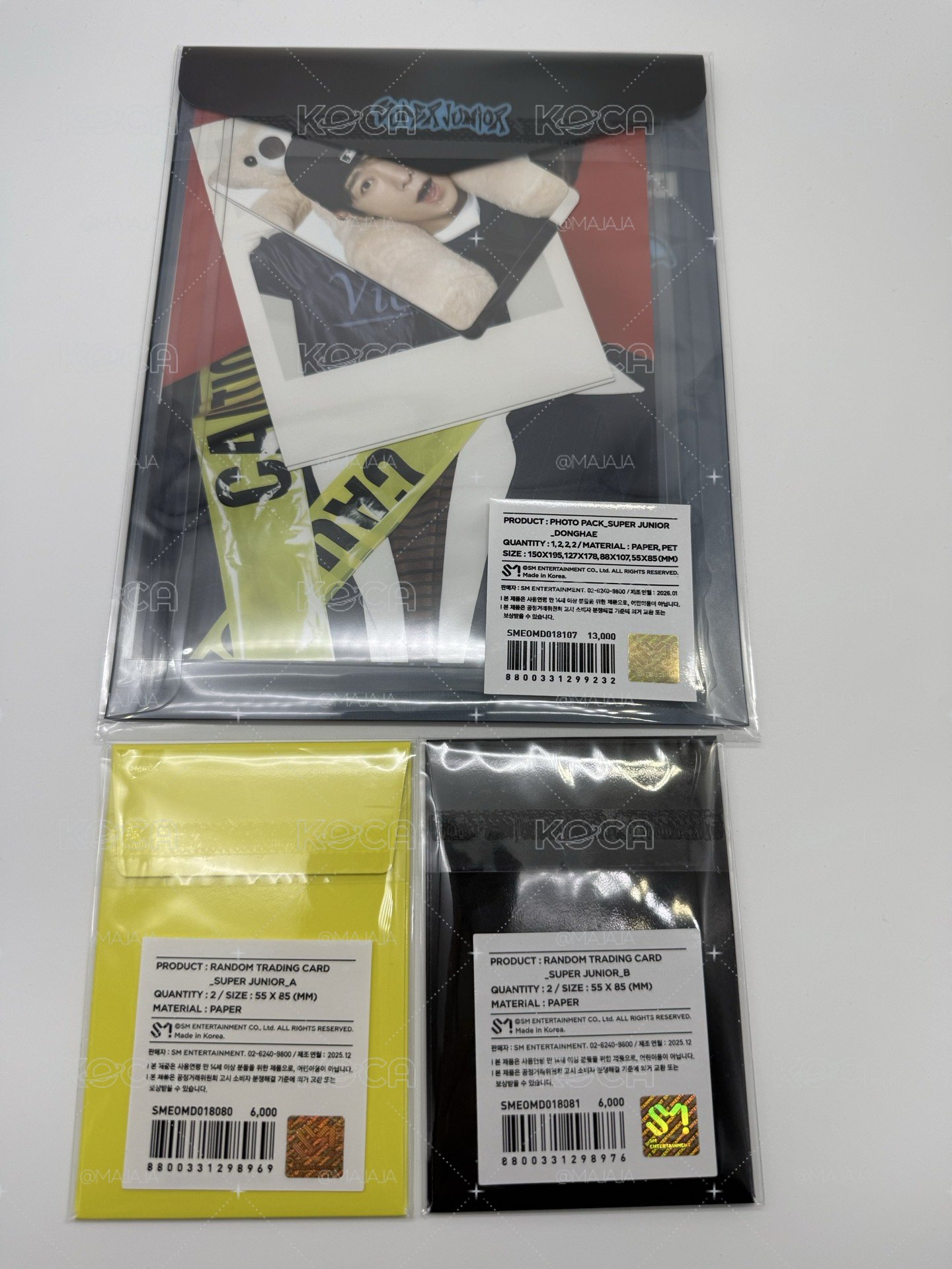 現貨 Super junior 2026年曆後續 東海照片組 隨機卡包