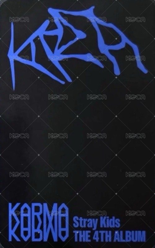 KARMA 專輯卡 Karma ver. 背面