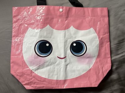 六巡 寶寶臉 蛇紋購物袋 MI SA MO 子
