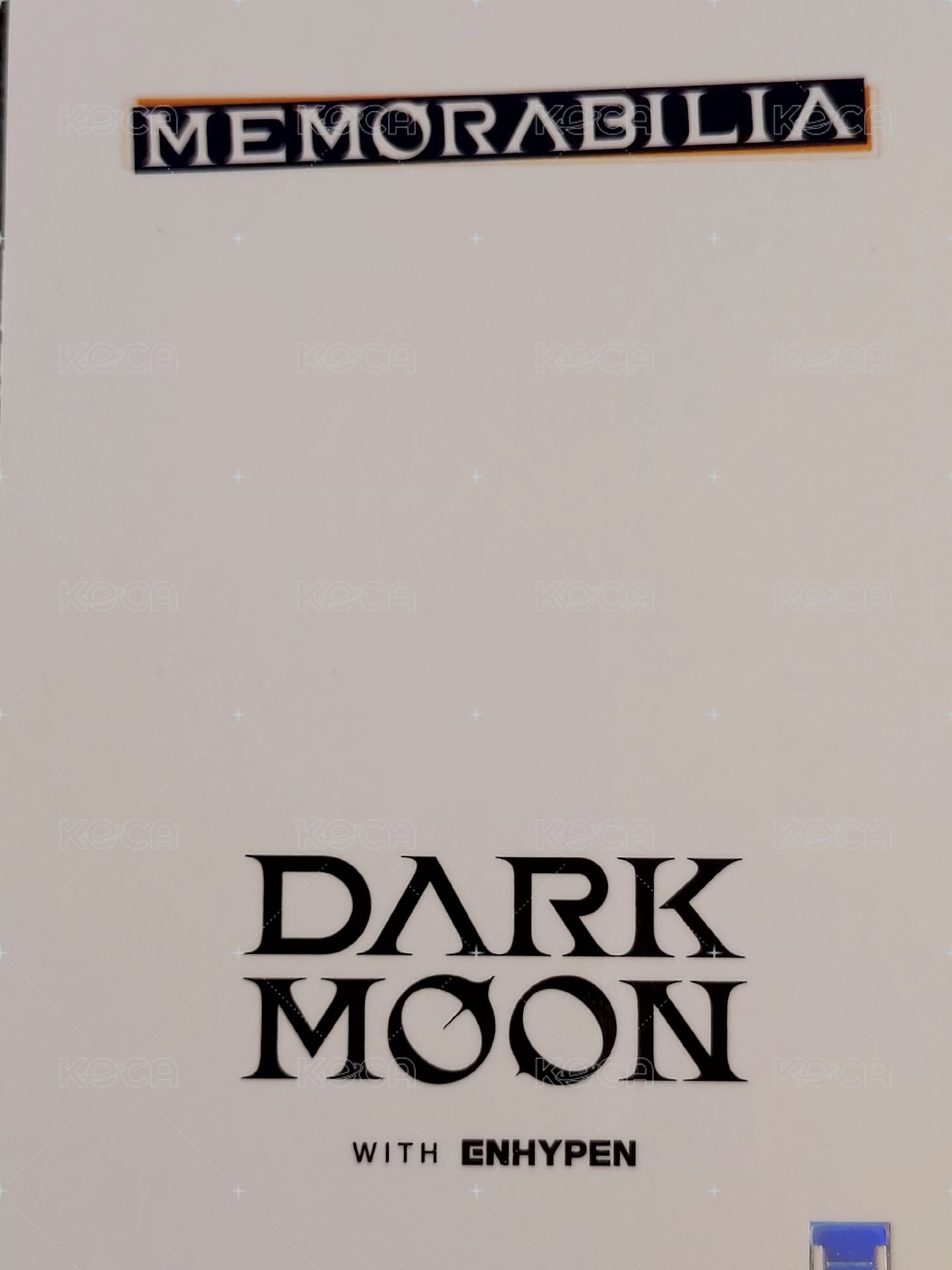 暗月特別專 Moon ver. 專輯卡  背面