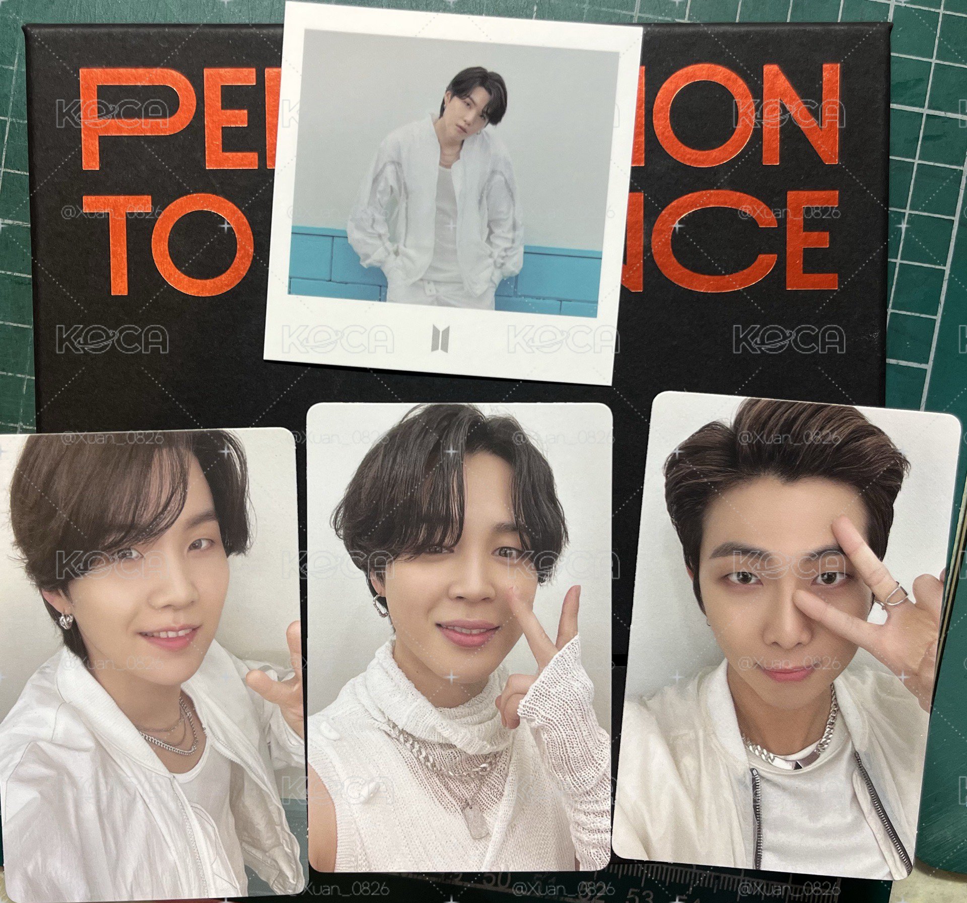 PTD Live 專輯 Connect ver 專輯卡 特典 suga 專卡 suga RM jimin