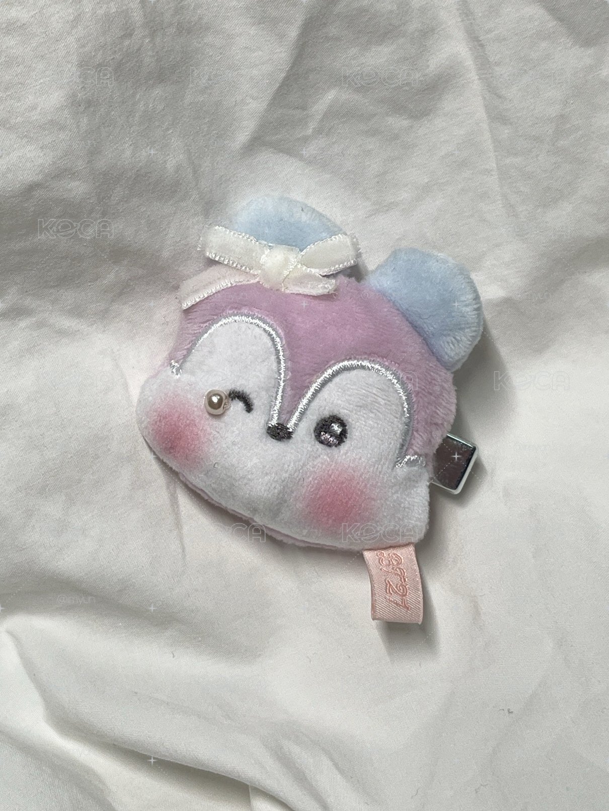 BT21蝴蝶結系列髮夾盲盒-MANG