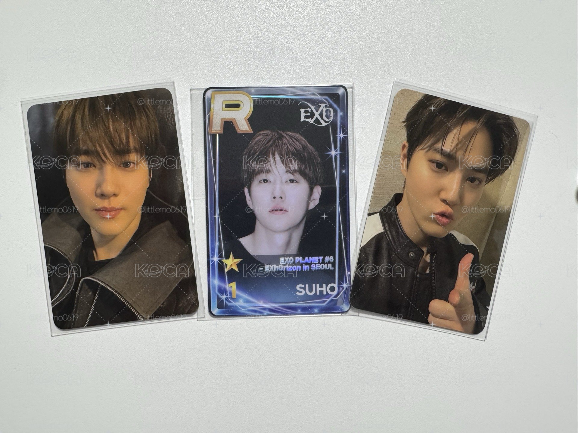 六巡 SUHO set 首爾場遊戲卡&k4 day2 +3幸運卡