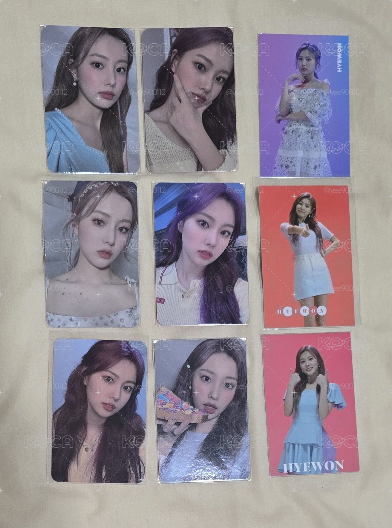 I*ZONE IZONE 惠元 迷三 專卡