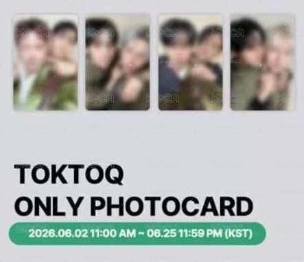 ATEEZ GH5 TOKTOQ星鍾雙人卡含專