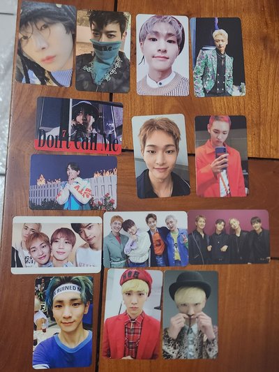 一次全出）SHINee專輯小卡＆Key 演唱會入場卡＆ 快閃店小卡