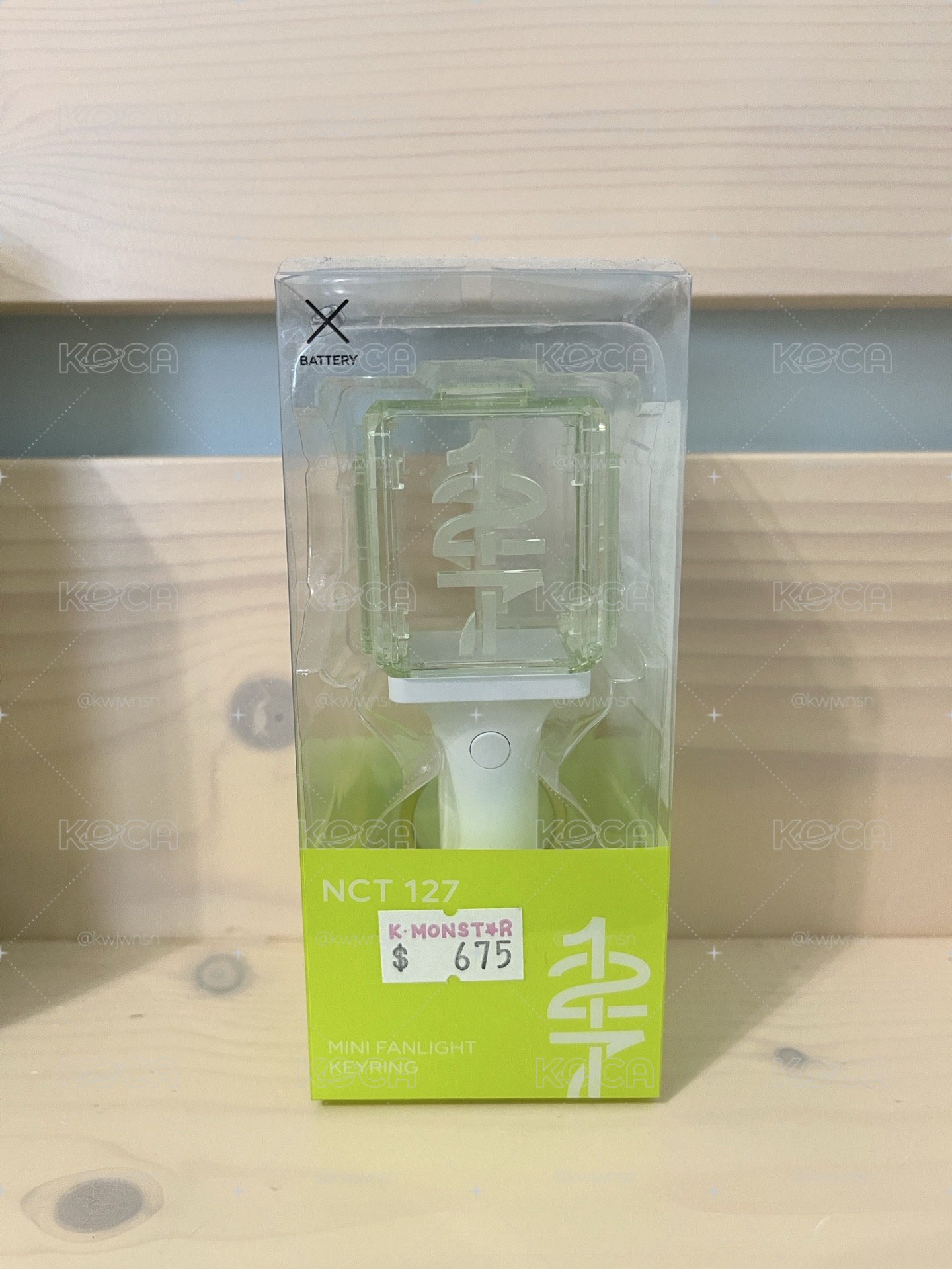NCT 127 小手燈