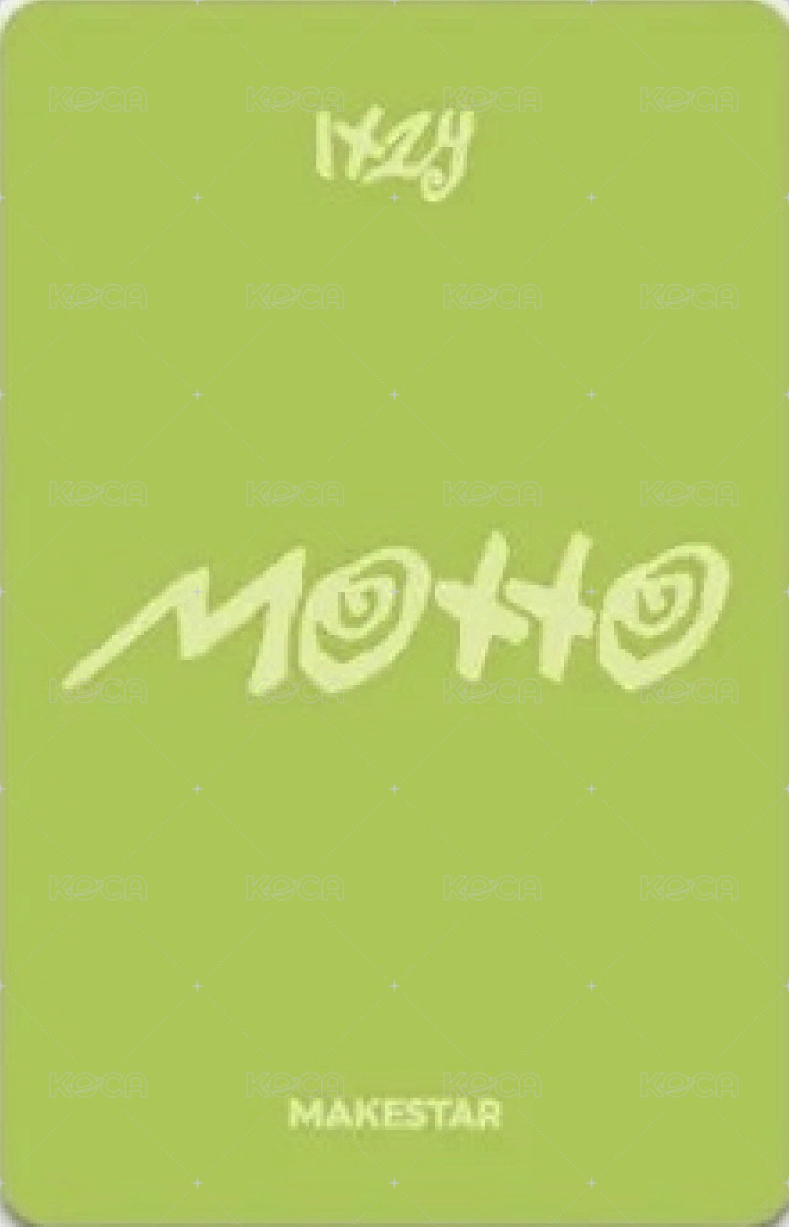 Motto 迷十二 ms 2.0 上海 合影 簽售卡 青蘋果 背面