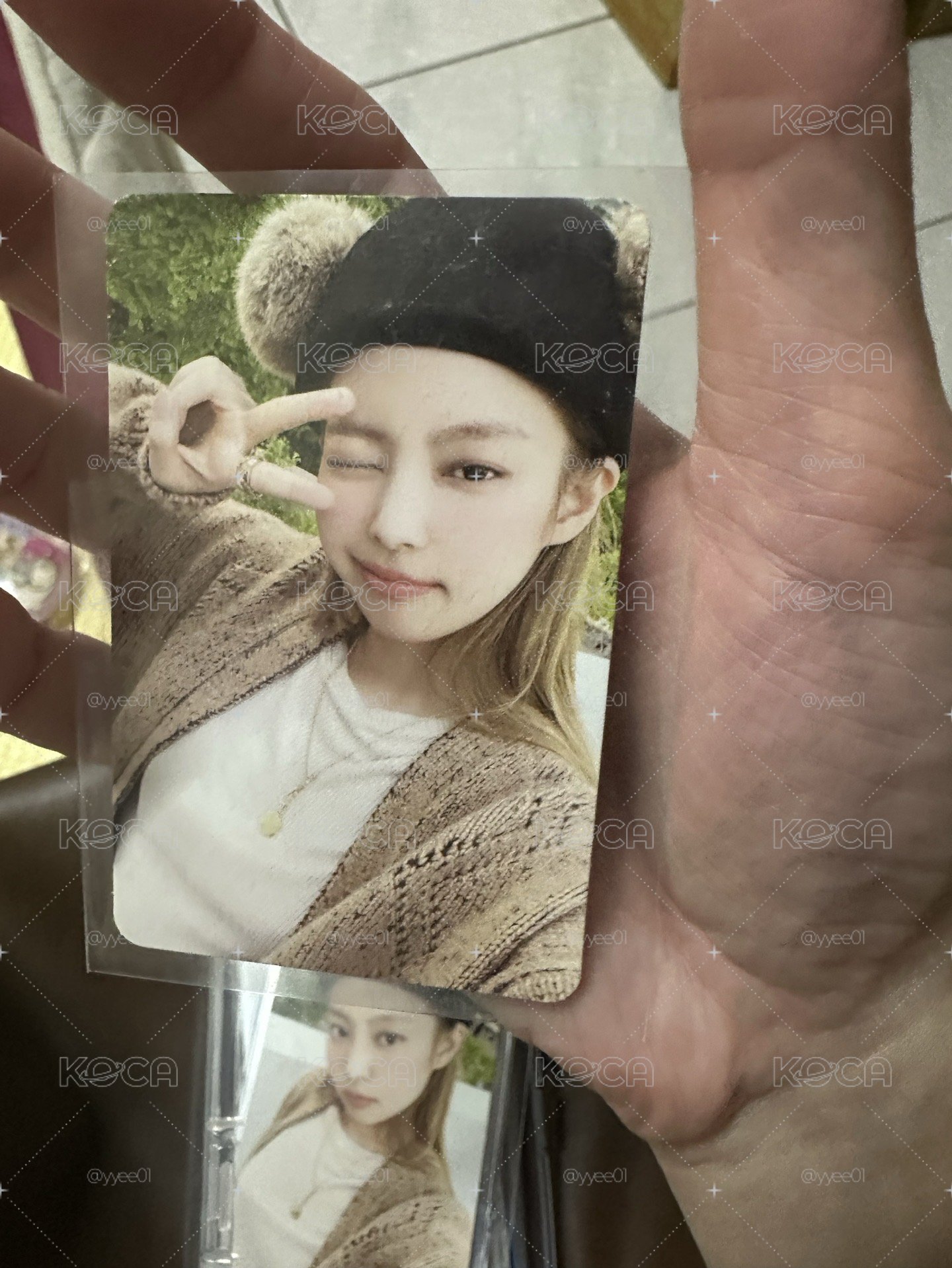 Jennie 卡包*2+小熊妮*2