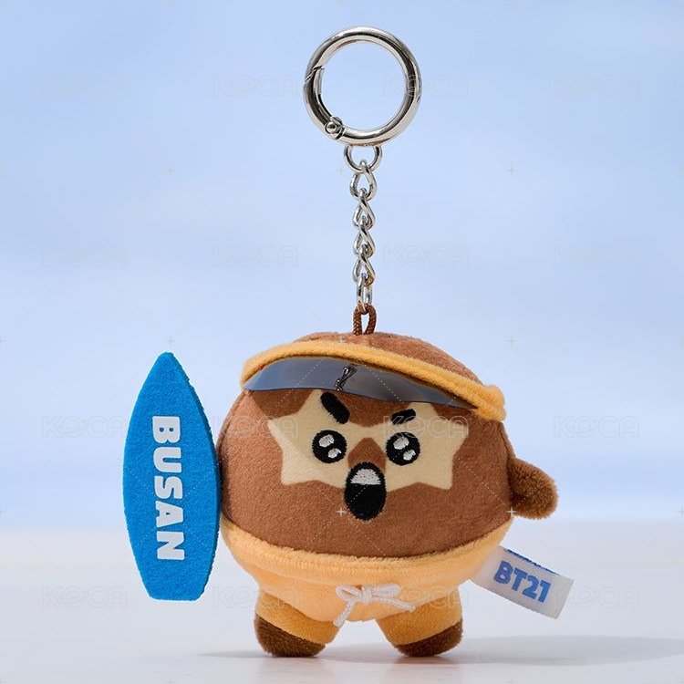 RMBT21娃娃玩偶】BT21 釜山系列假期/札嘎其市場吊飾娃- KOCA小卡