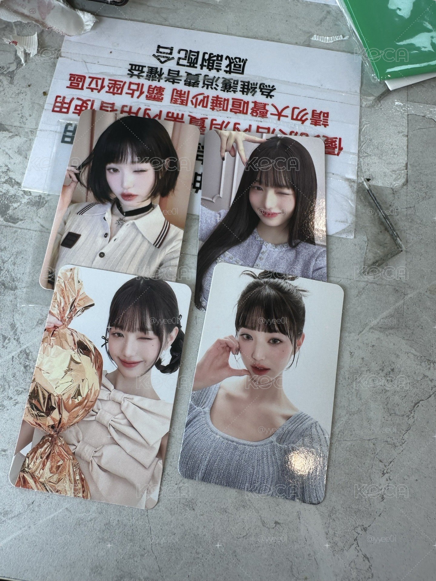 張員瑛rolarola 白衣員+hapa代言卡*12