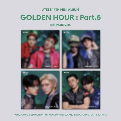 ATEEZ GH5 個人雙人單封（無特典）