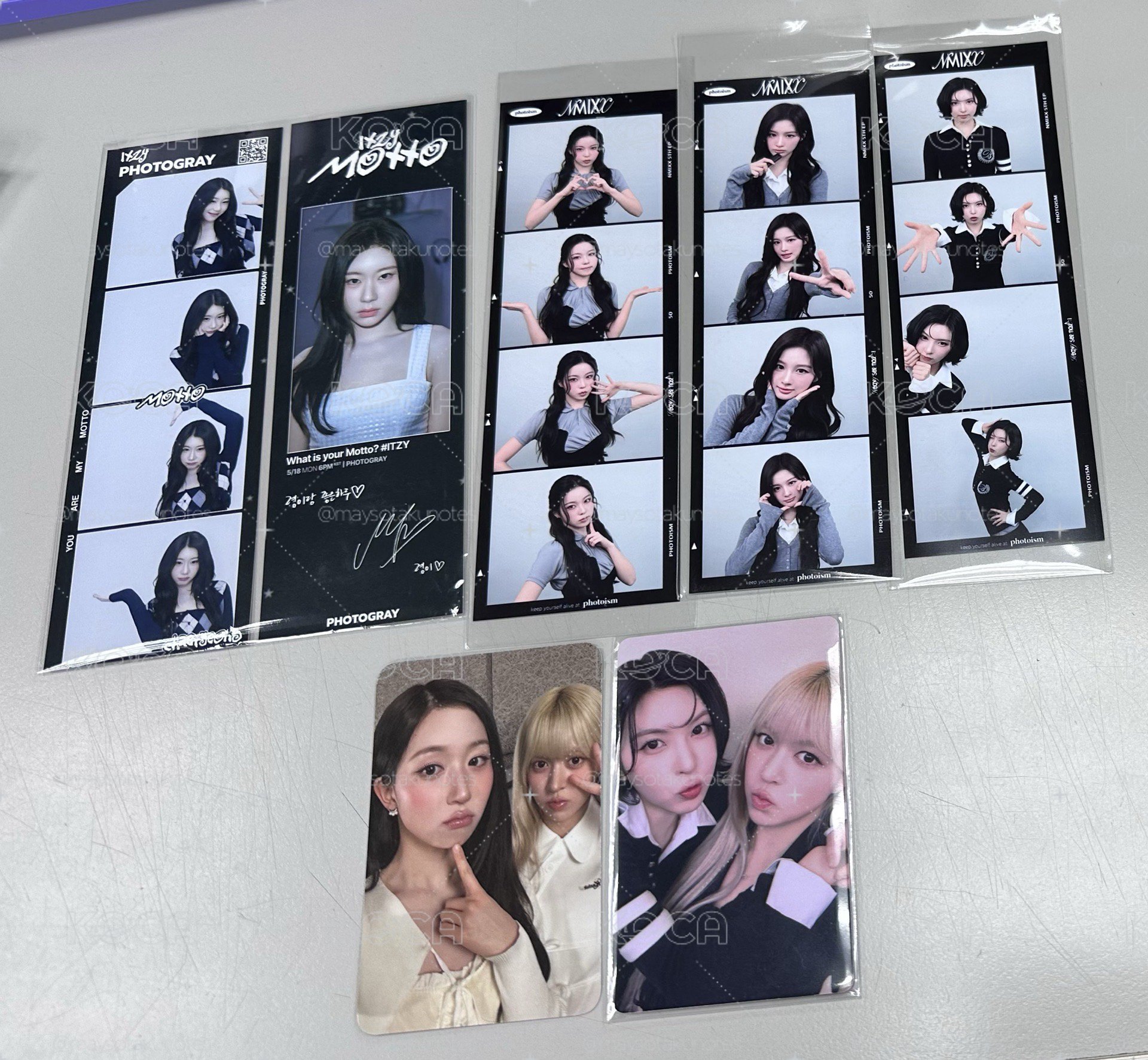 NMIXX ITZY 小卡 拍貼