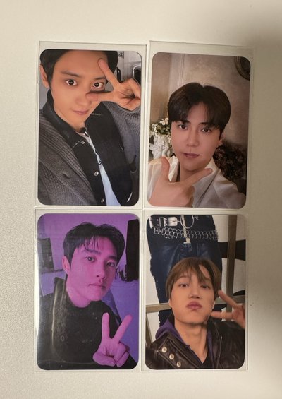 EXO 正八 深圳簽售卡 