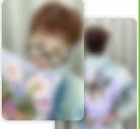 中花束雙面卡