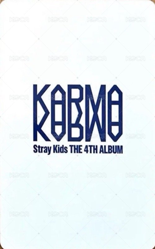 KARMA nemoz 特典卡  背面