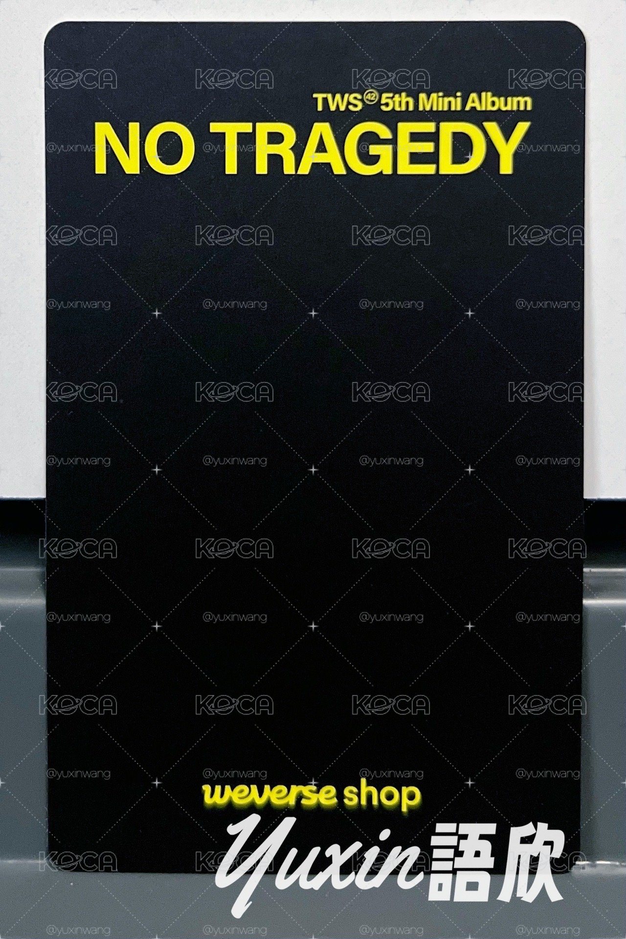 現貨✅ TWS NO TRAGEDY 專輯 Weverse Showcase 直播 特典 小卡