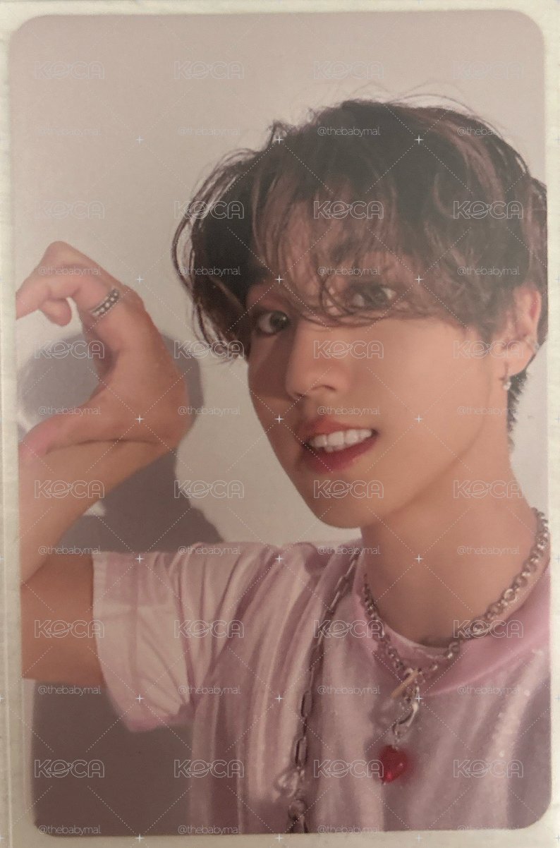 Straykids 韓知城 Maxident專卡 小卡