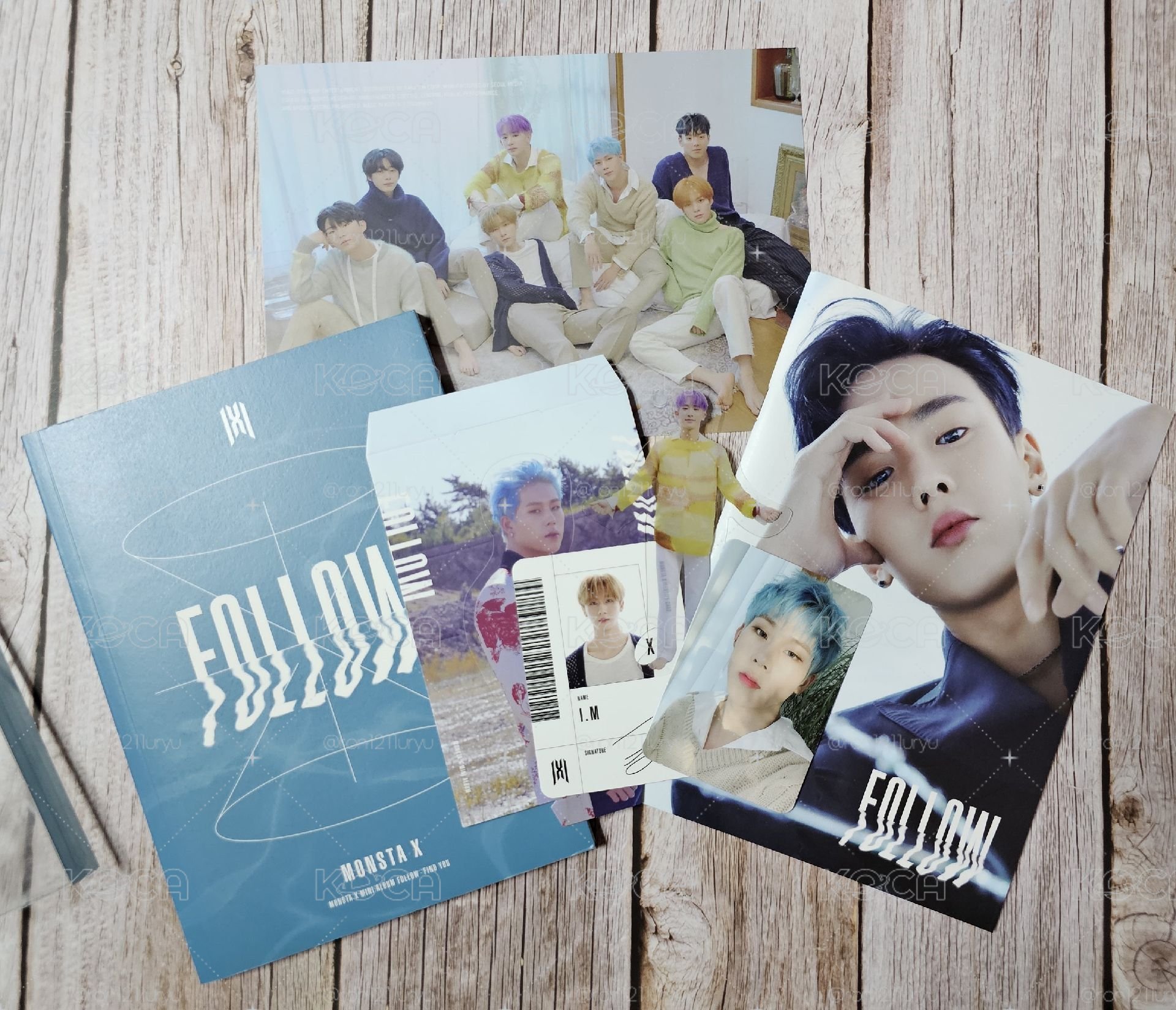 二手 MONSTA X CLAN PT.2 專輯 follow