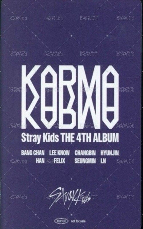 KARMA 索尼 特典卡  背面