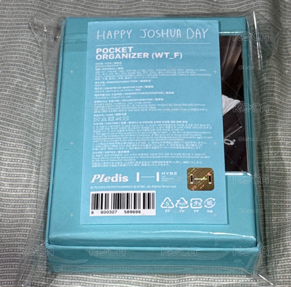 HAPPY JOSHUA DAY POCKET ORGANIZER 生日卡夾(含卡)