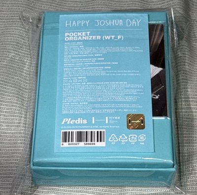 HAPPY JOSHUA DAY POCKET ORGANIZER 生日卡夾(含卡)