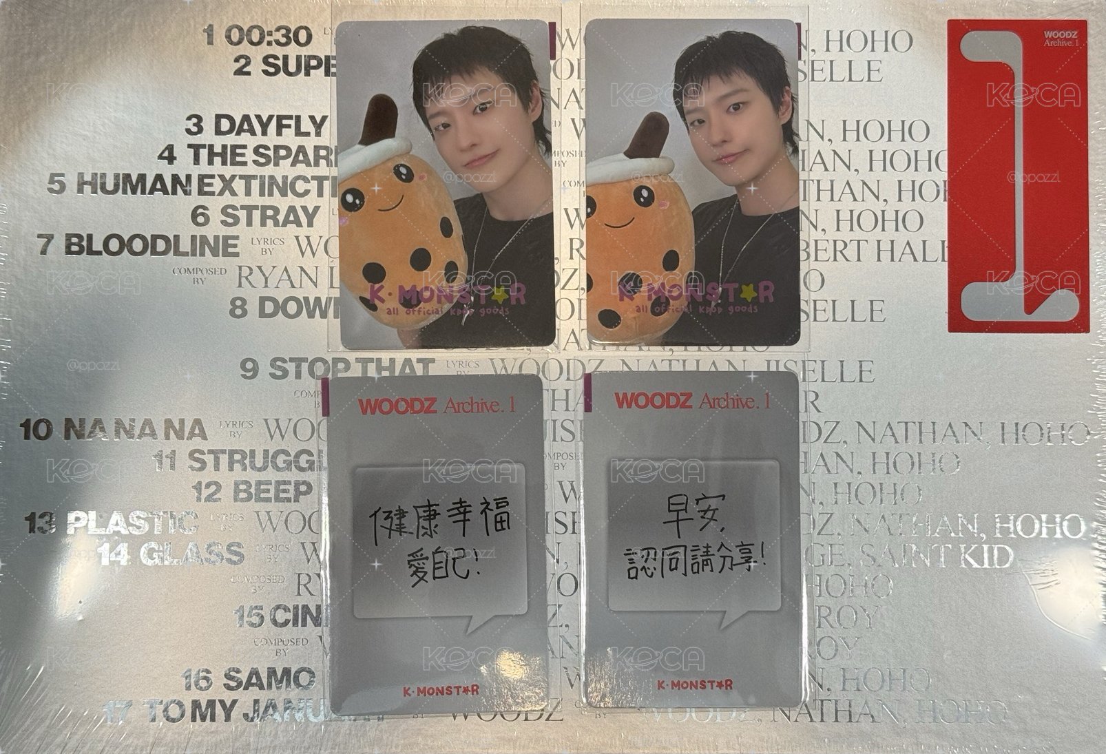 WOODZ KM特典+未拆專