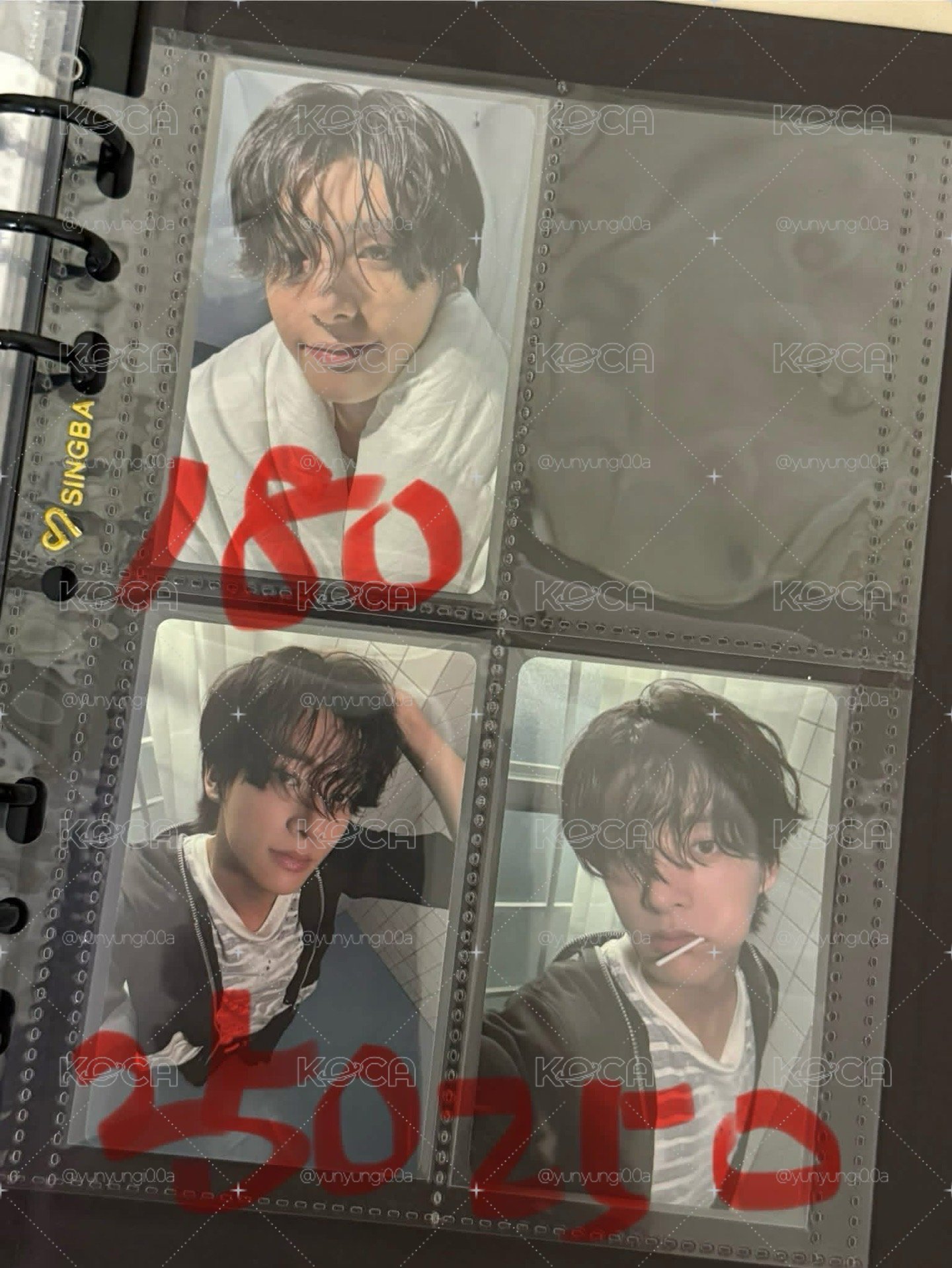 ENHYPEN JAKE沈載倫 小卡 yzy 棉被