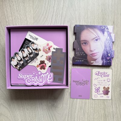 ILLIT SUPER REAL ME 紫版 已拆全專