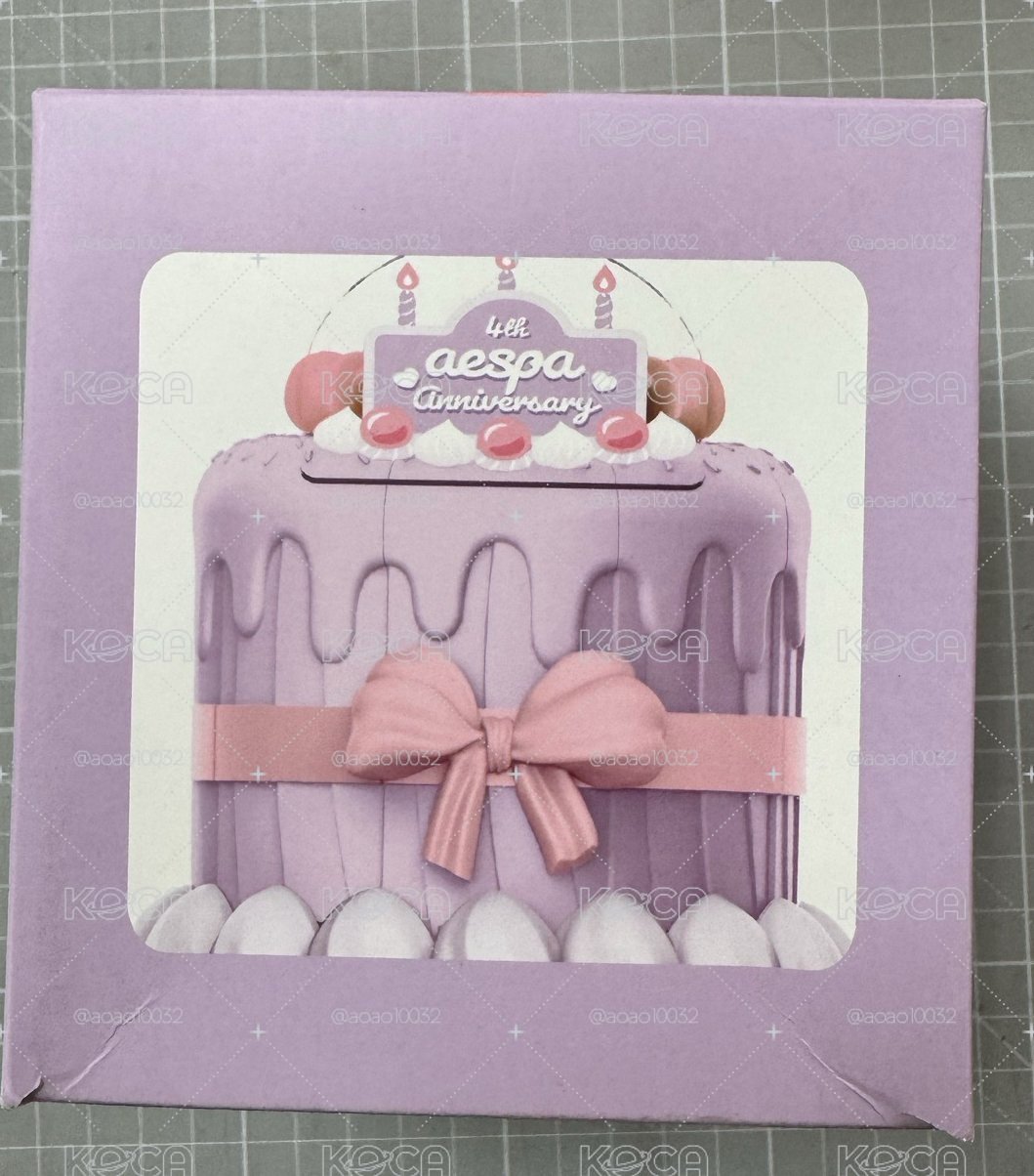 karina四週年生日蛋糕全新含卡