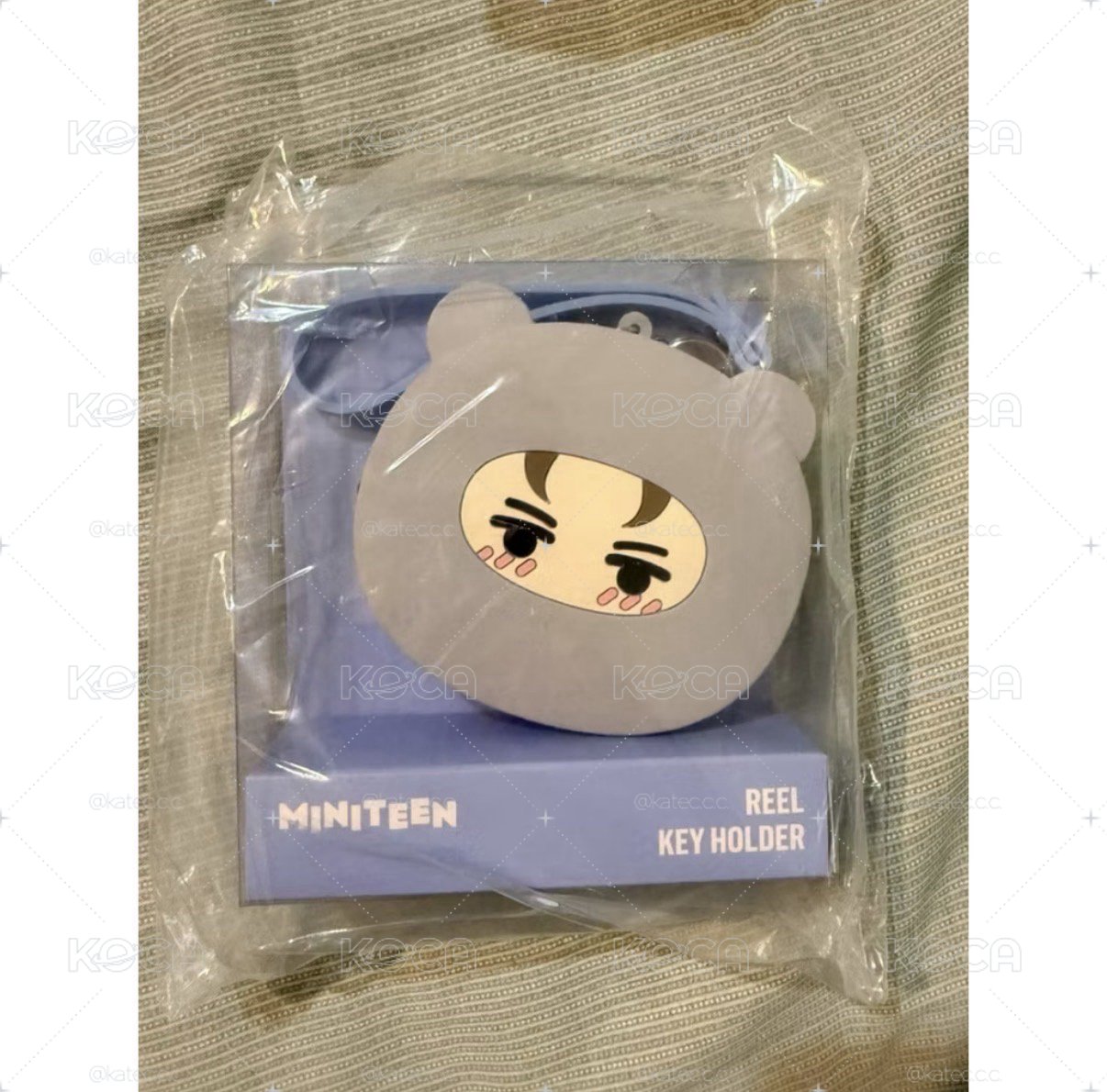 MINITEEN伸縮鑰匙扣零錢包
