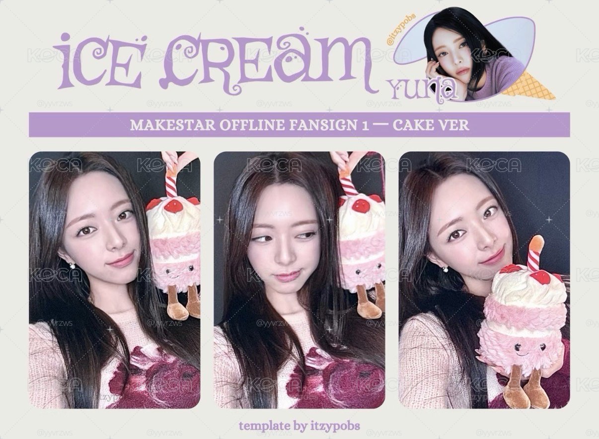 申有娜 YULO ms1.0线下蛋糕签售卡