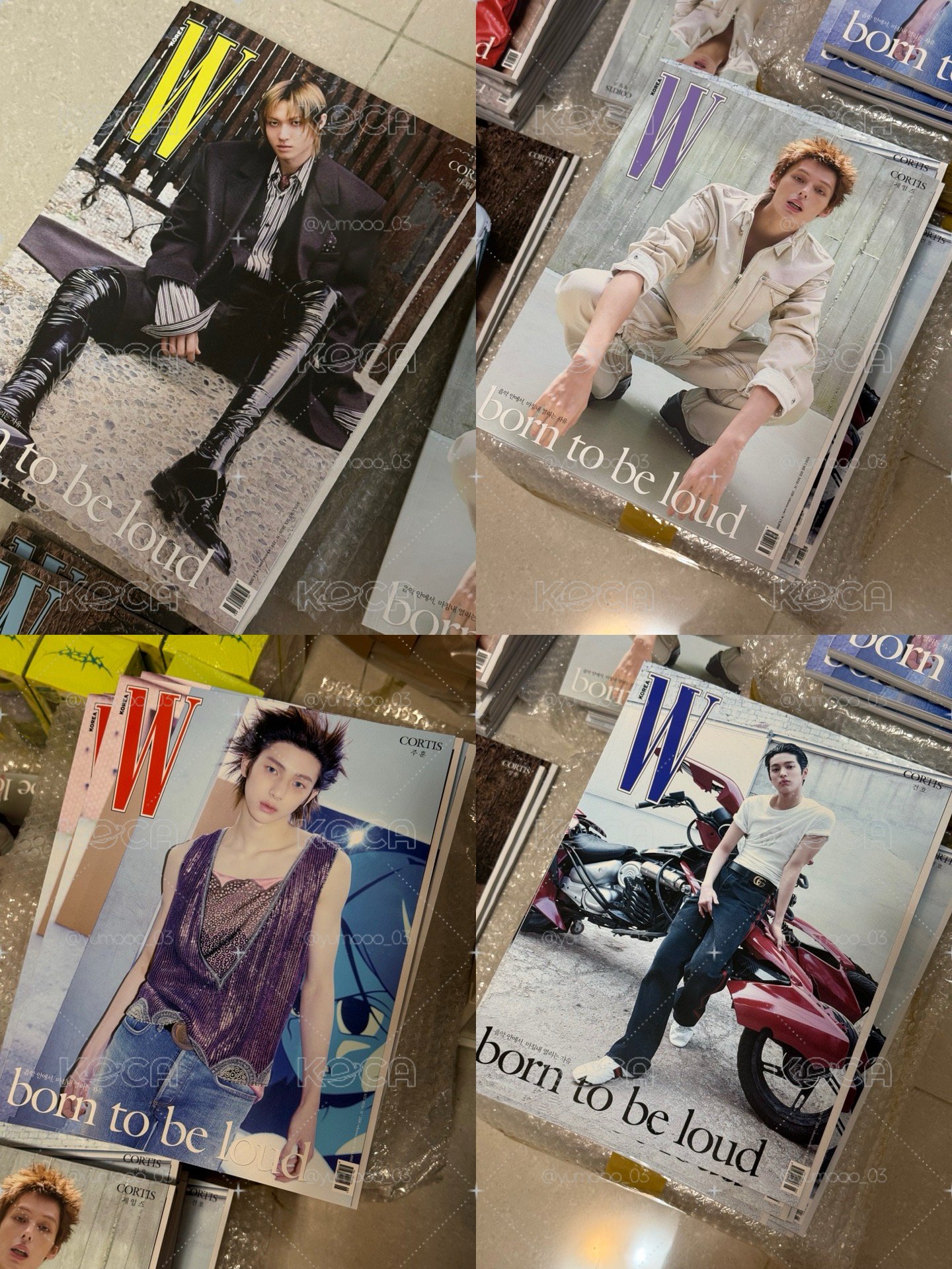 CORTIS W KOREA 6月刊雜誌 現貨 鎬