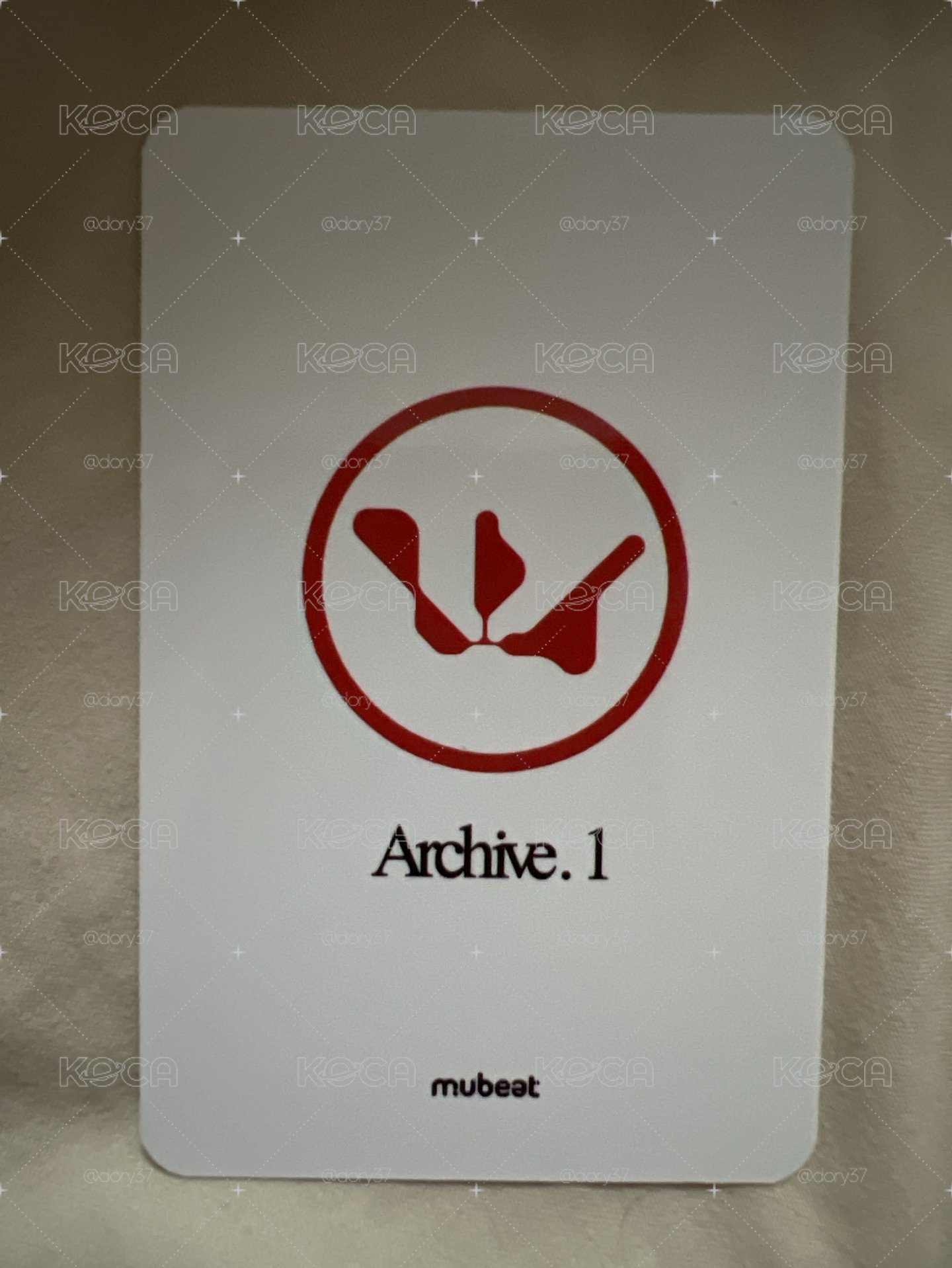 WOODZ Archive 簽售卡