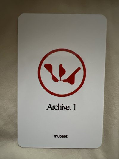 WOODZ Archive 簽售卡