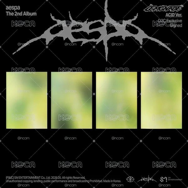 aespa - Lemonade 美網簽名專輯 (官方已出貨）