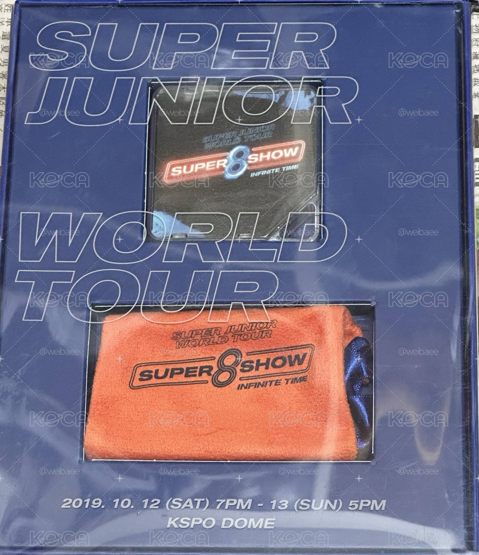 SUPER JUNIOR WORLD TOUR [SUPER SHOW 8 : INFI] 寫真 + 影音智能卡
