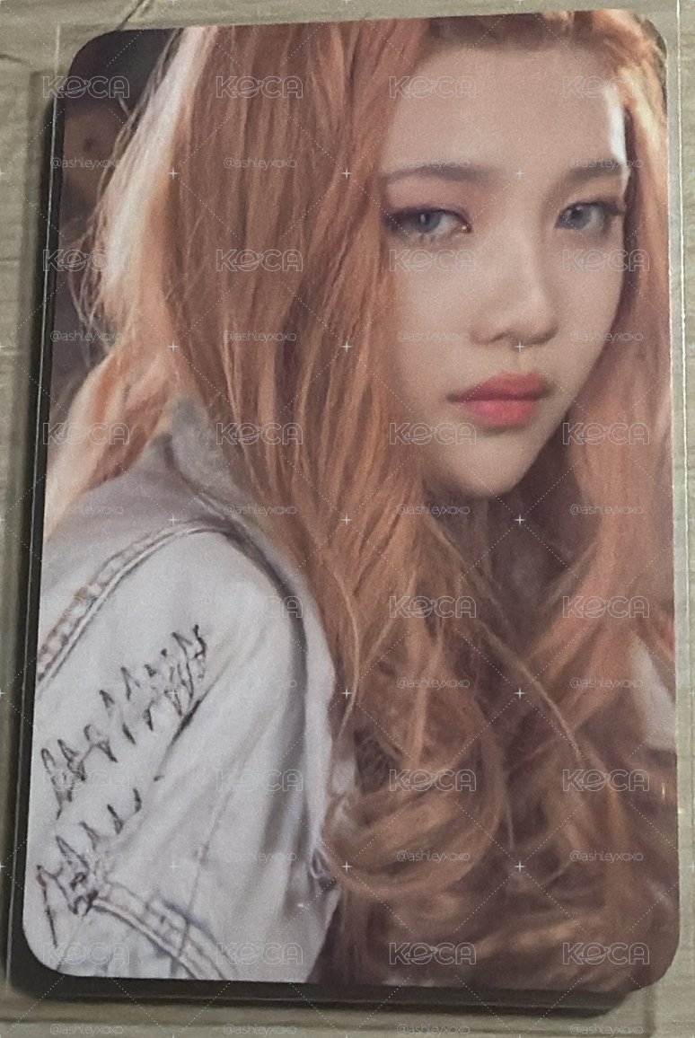 Red Velvet JOY 八週年鐵盒卡