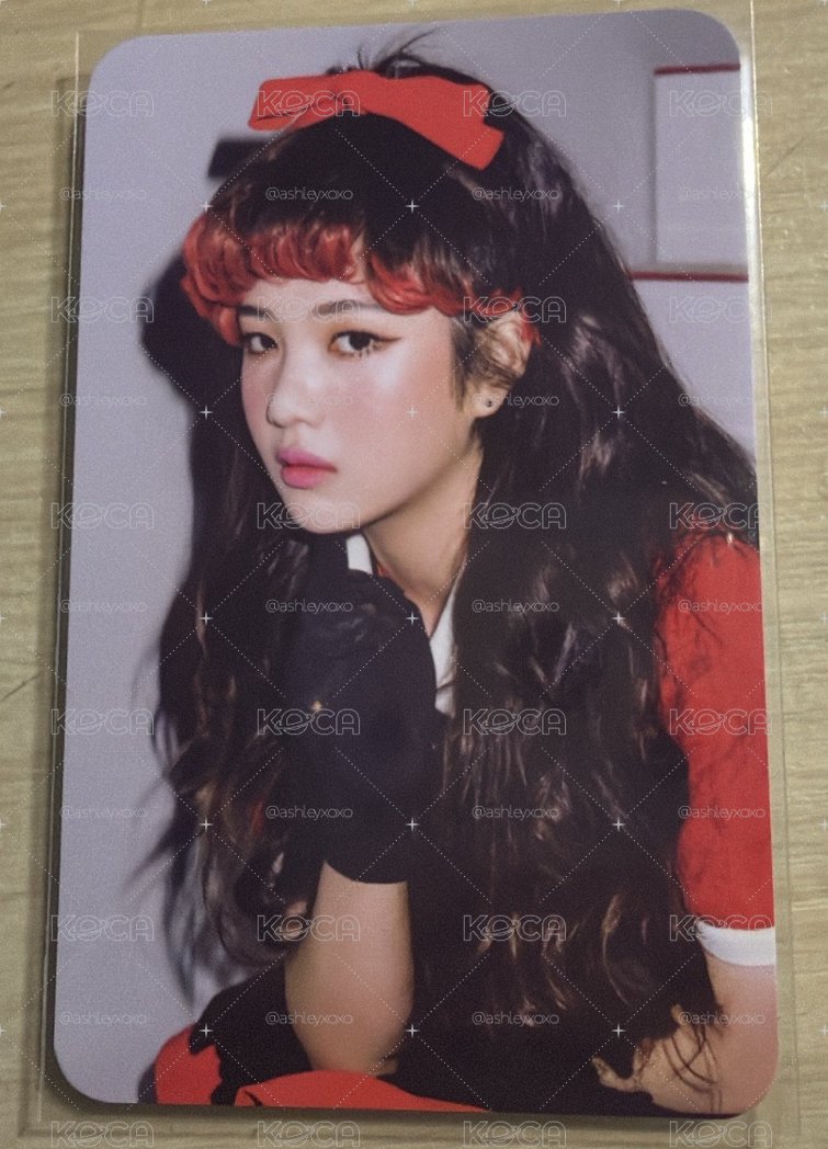 Red Velvet JOY 八週年鐵盒卡