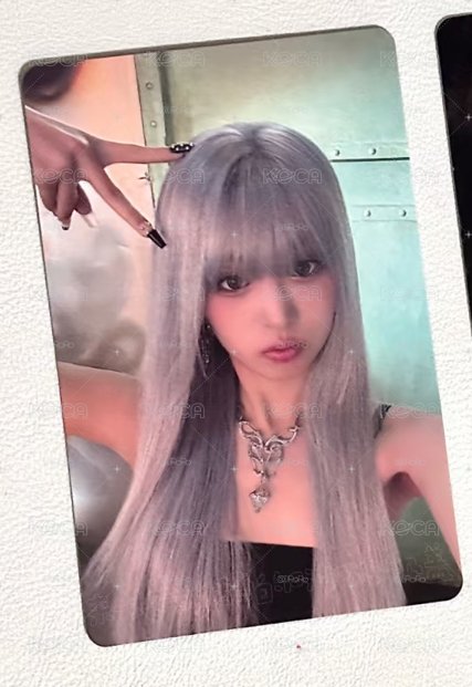 🩵BABYMONSTER AHYEON CHOOM京東1.0簽售卡 磨砂卡面