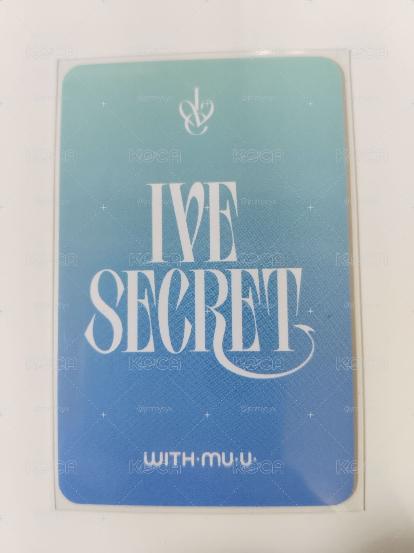 怜 IVE SECRET wm2 幸運卡