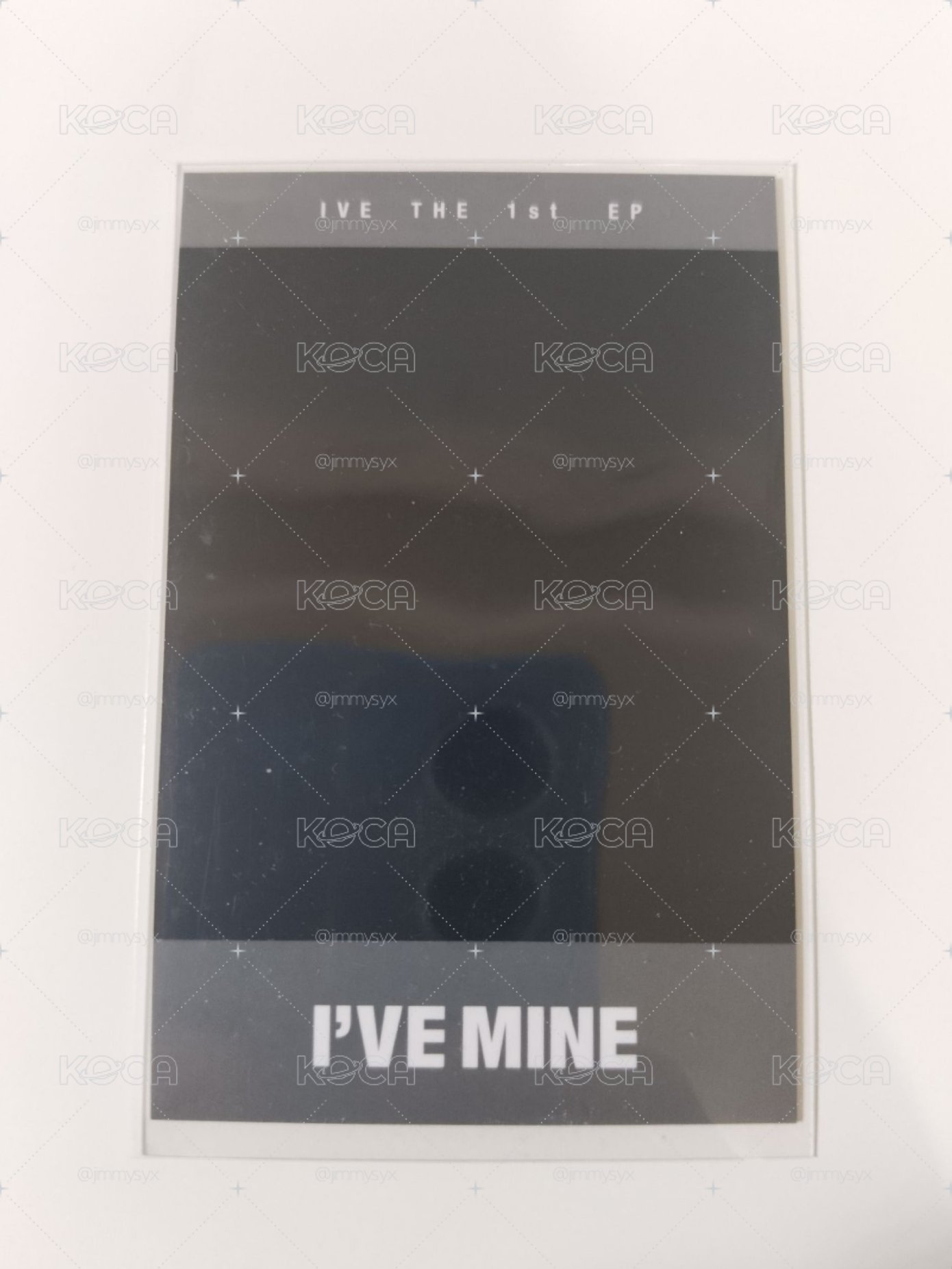 怜 I'VE MINE yzy 3.0 簽售 拍立得